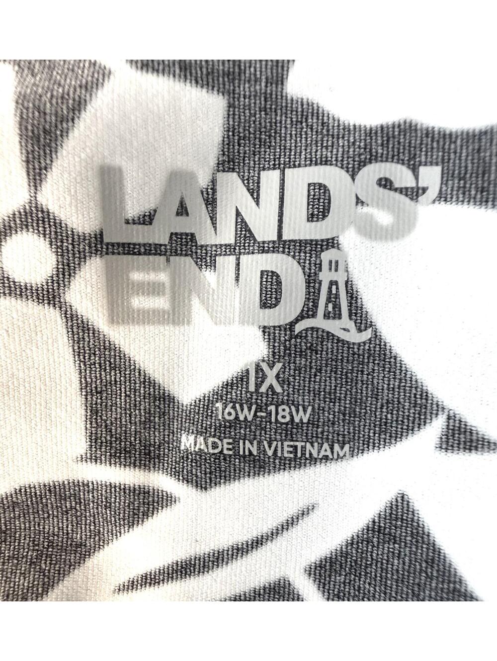 🆕LISTING🆕 Lands’ End Women's Plus Size UPF 50 Long Sleeve Rash Guard Swim Tee - Picture 4 of 4